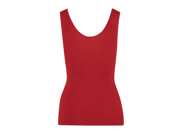 Stine Top Red L Viscose tank top 