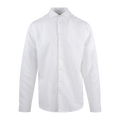 Yoselito shirt White M Linen wide spread shirt