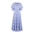 Paola Dress Vista Blue XL Lace maxi dress 