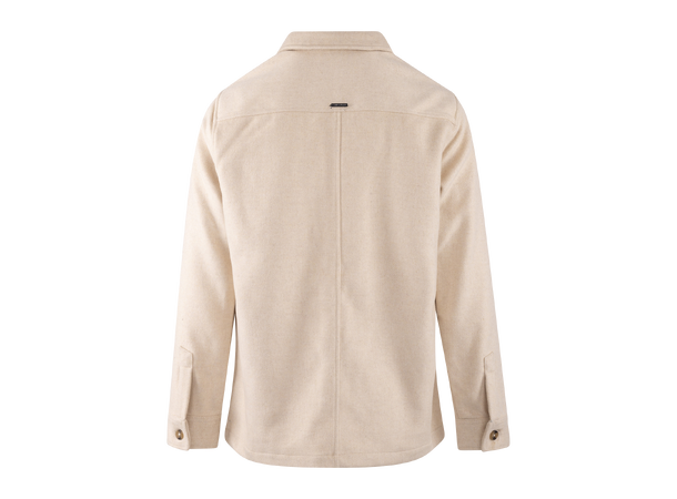 Aligo Overshirt Light Sand XXL Wool twill overshirt 
