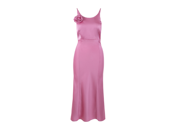 Alina Dress Sachet Pink M Satin slip dress 