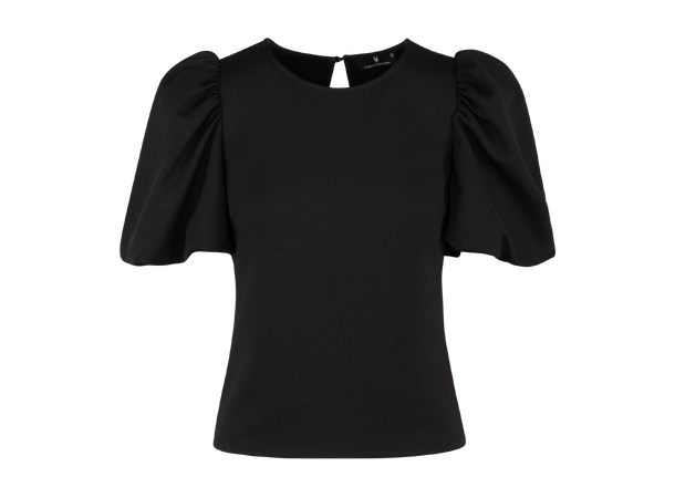 Alva Top Black XL Puffed sleeves top 