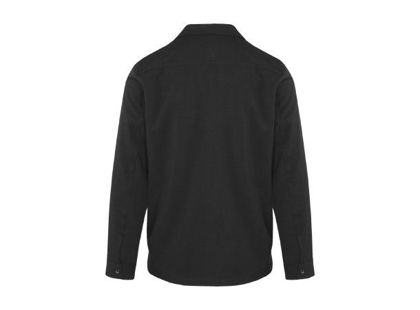 Andreas Shirt Black XL Bowling collar overshirt