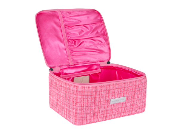 Antibes Makeup Bag Pink One Size Boucle accessories bag 