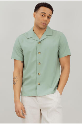 Baggio Shirt Camp collar SS shirt