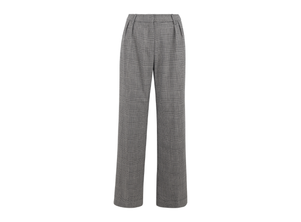 Birgit Pants Grey M Tailored plaid pants 