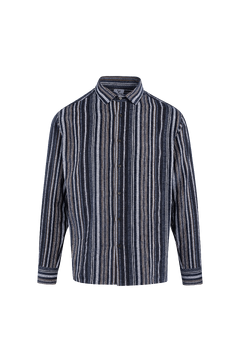 Cedrik Shirt Striped boxy shirt