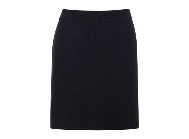 Crystia Skirt Black XL Viscose knit skirt 