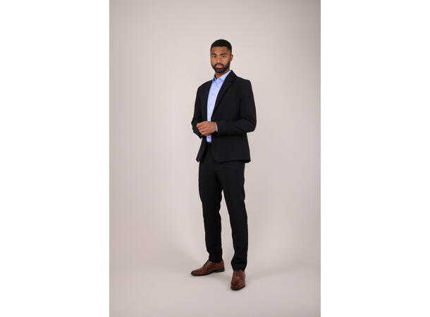 Elian Pants Black M Basic stretch pants 