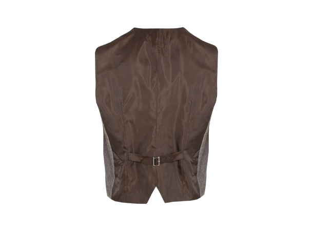 Elon Waistcoat brown S Wool waistcoat 