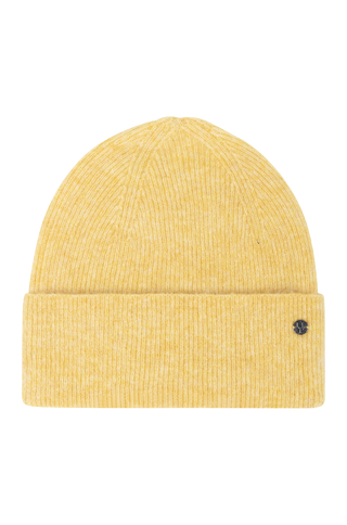 Glory Beanie Yolk Yellow One Size Basic mohair beanie