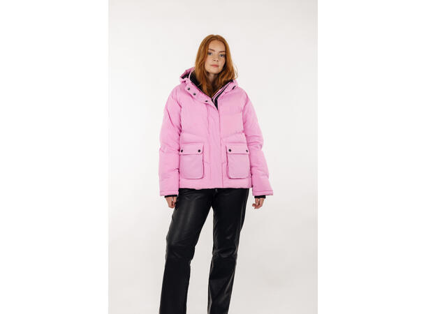 Hailey Jacket Begonia Pink M Technical puffer jacket
