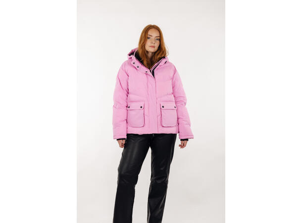 Hailey Jacket Begonia Pink M Technical puffer jacket 