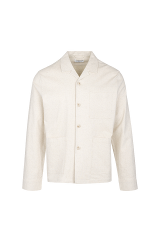 Kasdan Blazer Shirt Linen stretch overshirt