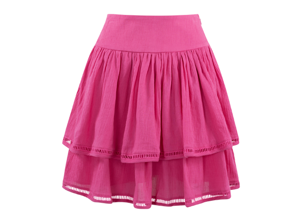 Lori Skirt Fandango Pink M Organic cotton skirt