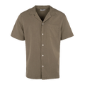 Mendes Shirt Olive L Lyocell stretch SS shirt