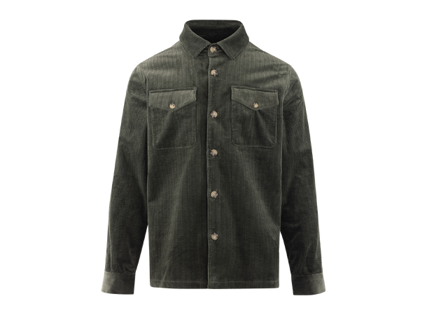 Nixon Overshirt Forest S Crepe corduroy shirt 