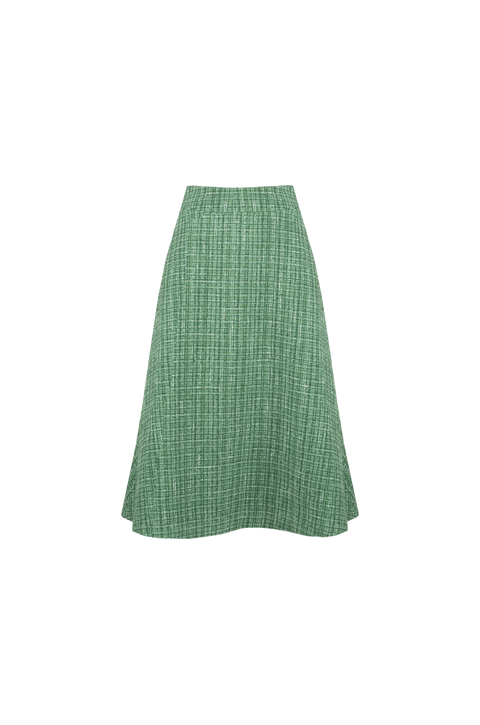 Reese Skirt A-line boucle skirt