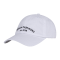 Sandiego Cap White One Size Washed logo cap