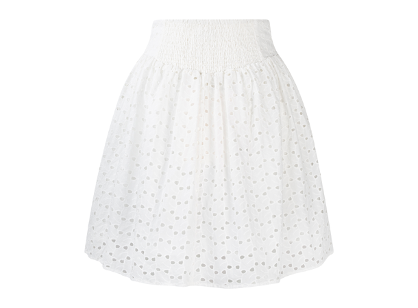 Shakira Skirt White M Broderi anglaise skirt 