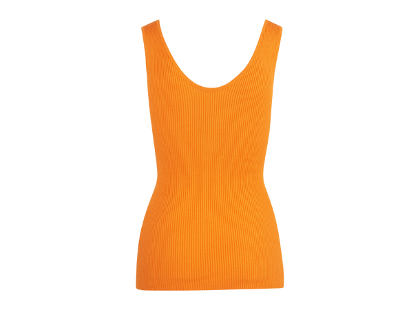 Stine Top Bright orange M Viscose tank top 