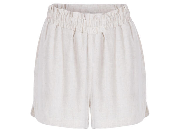Suzy Shorts Sand melange S Linen shorts 