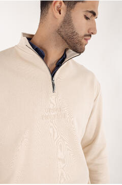 Thorin Half-zip Pioneers embossed half-zip