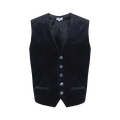 Tyson Waistcoat Navy XL Corduroy stretch waistcoat