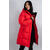 Laya Down Parka Lipstick Red L Down padded parka 