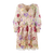 Avery Dress Spring blossoms S 3D flower mini dress 