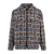 Kian Jacket Navy Multi Check XXL Wool mix jacket 