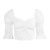 Jlo Top White L Broderi anglaise top 