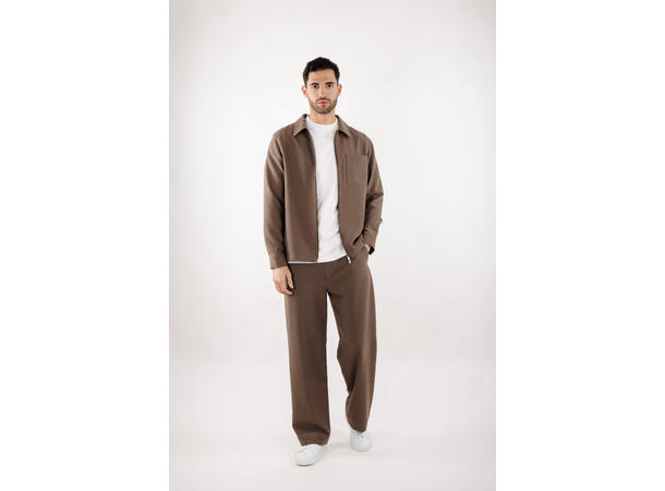 Alec Pants Brown M Wide stretch pants 