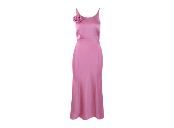 Alina Dress Sachet Pink L Satin slip dress 