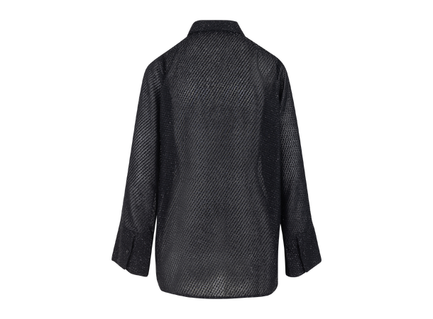 Allyson Shirt Black S Glitter shirt