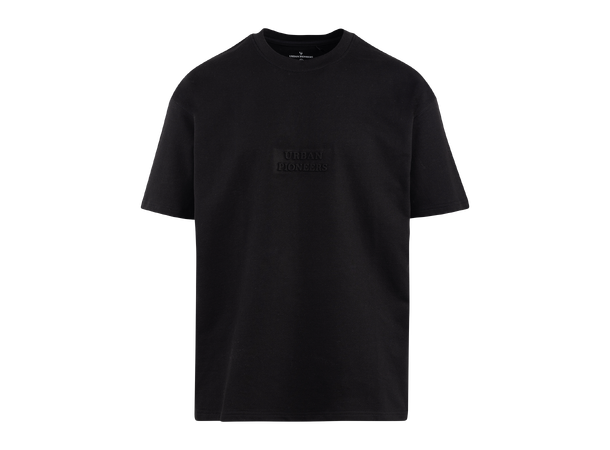 Alvaro Tee Black XL Embossed logo tee 