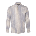 Arian Shirt Light blue XXL Striped linen shirt