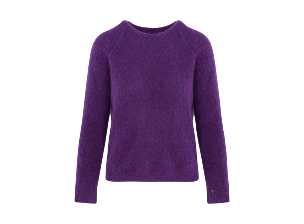 Betzy Sweater Purple Magic S Mohair r-neck 