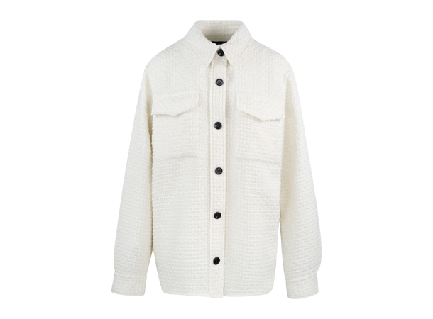 Blanca Overshirt Cream S Wool overshirt 
