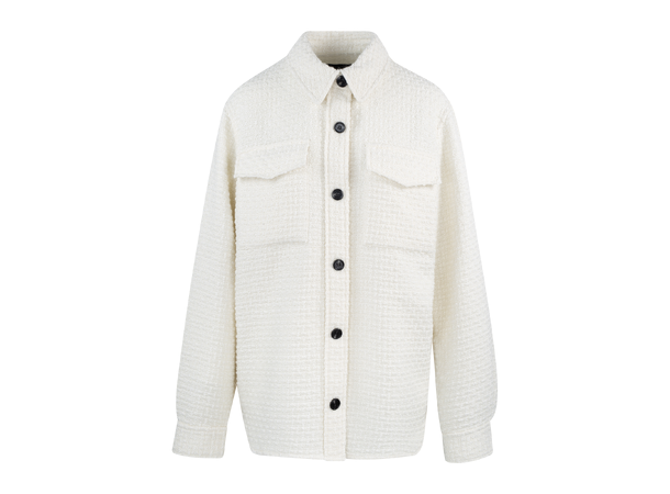 Blanca Overshirt Cream S Wool overshirt