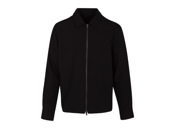 Boz Overshirt Black M Dressy zip overshirt 