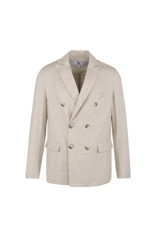 Dante Blazer Linen stretch herringbone blazer