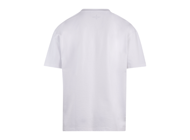 Ebba Tee White M Embossed logo t-shirt 