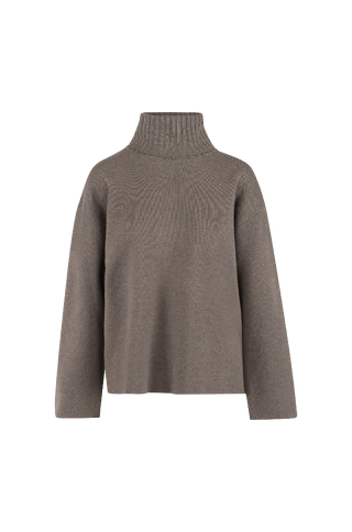 Elly Sweater T-neck boxy sweater