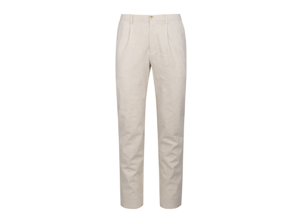 Elton pant Light Sand L Linen stretch pants 