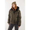 Hailey Jacket Olive Night L Technical puffer jacket