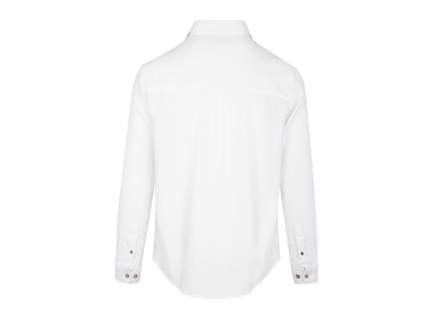 Keaton Shirt White XL Cotton gauze shirt 