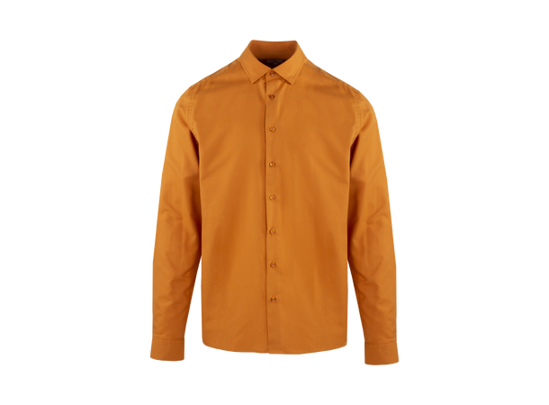 Ludvig Shirt Rust M Oxford lyocell shirt