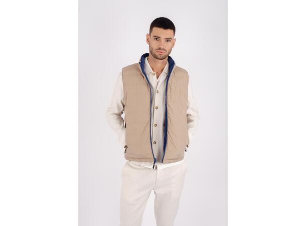 Mayk Overshirt Light sand melange XXL Oxford linen overshirt 