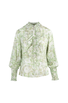 Merry Blouse Watercolour pattern blouse